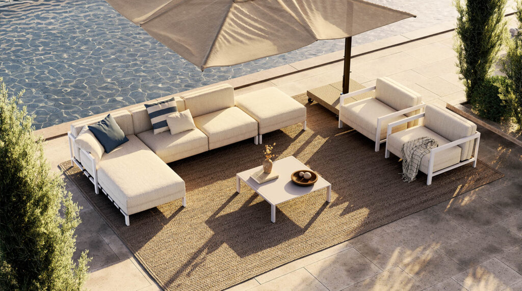 fluffy living room rug