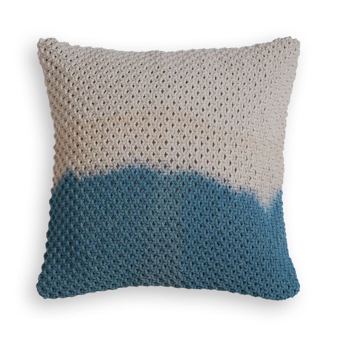 Cotton macrame cushion cove