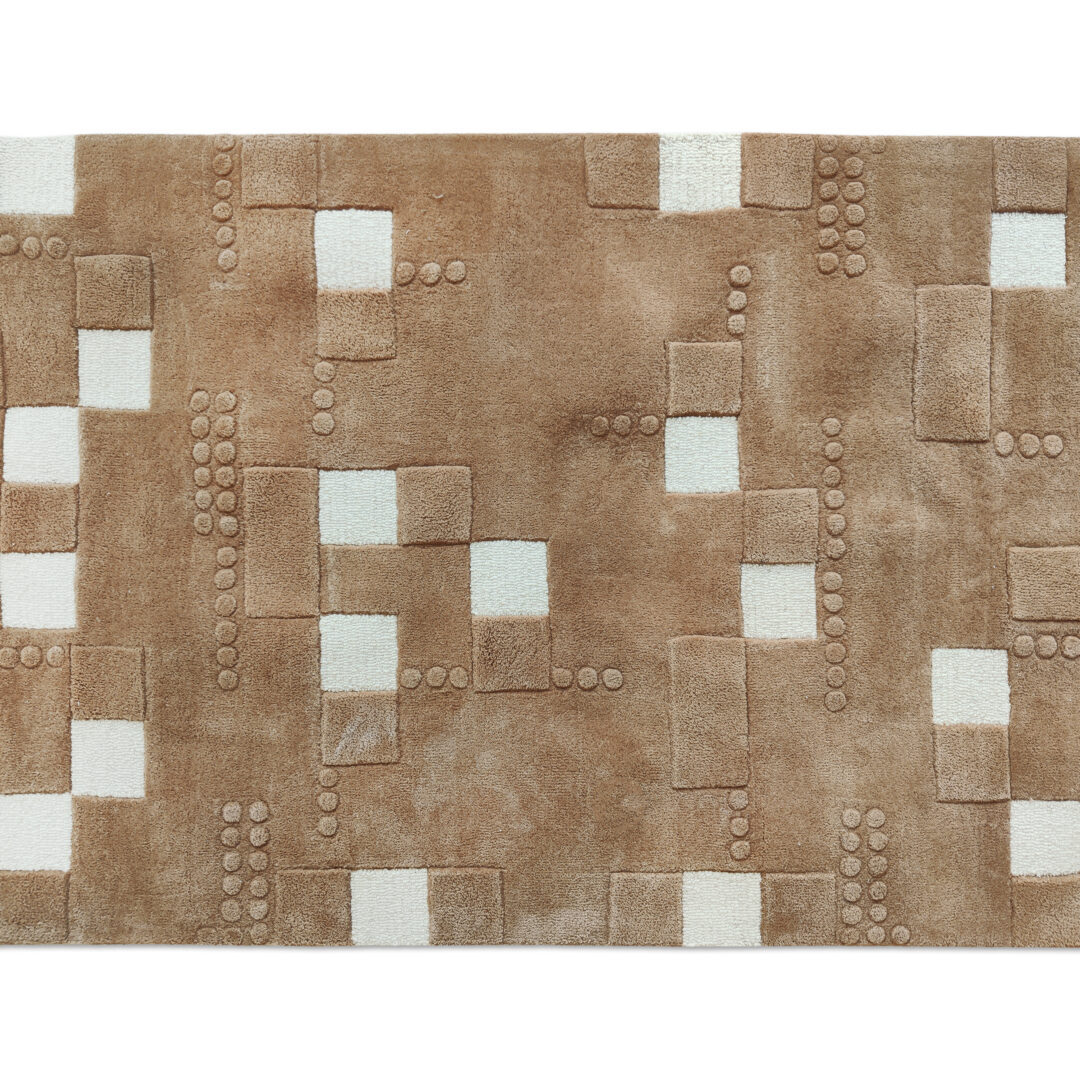 Sandstone Grid Rug
